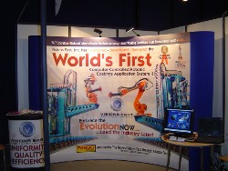 First System ID Plate Exhibit Booth Seas2005, Nice France