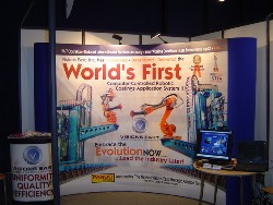 First System ID Plate Exhibit Booth Seas2005, Nice France